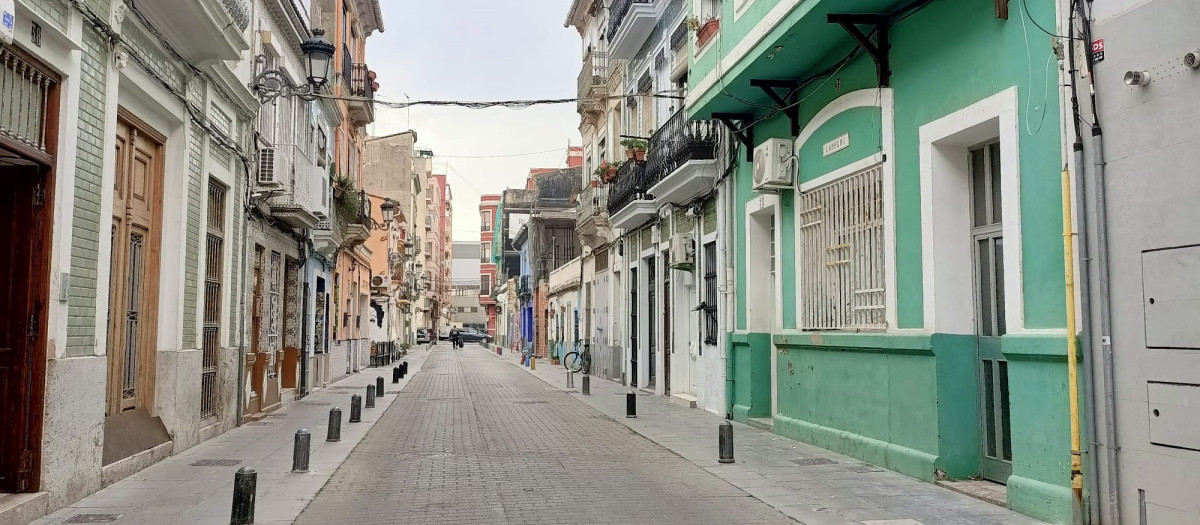 Imagen de archivo del barrio del Cabanyal-Canyamelar de Valencia