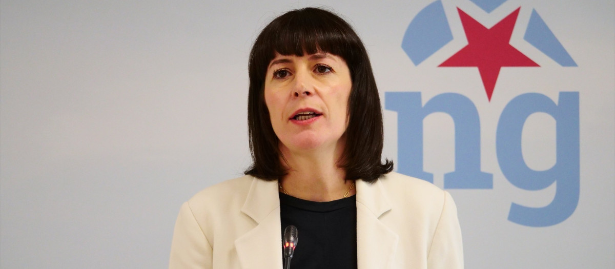 La portavoz nacional del BNG, Ana Pontón, en rueda de prensa

REMITIDA / HANDOUT por BNG
Fotografía remitida a medios de comunicación exclusivamente para ilustrar la noticia a la que hace referencia la imagen, y citando la procedencia de la imagen en la firma
03/11/2025