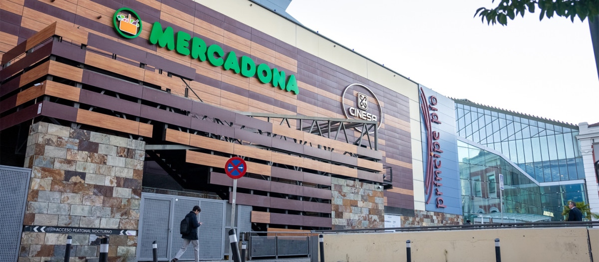 Imagen tomada en un supermercado de Mercadona