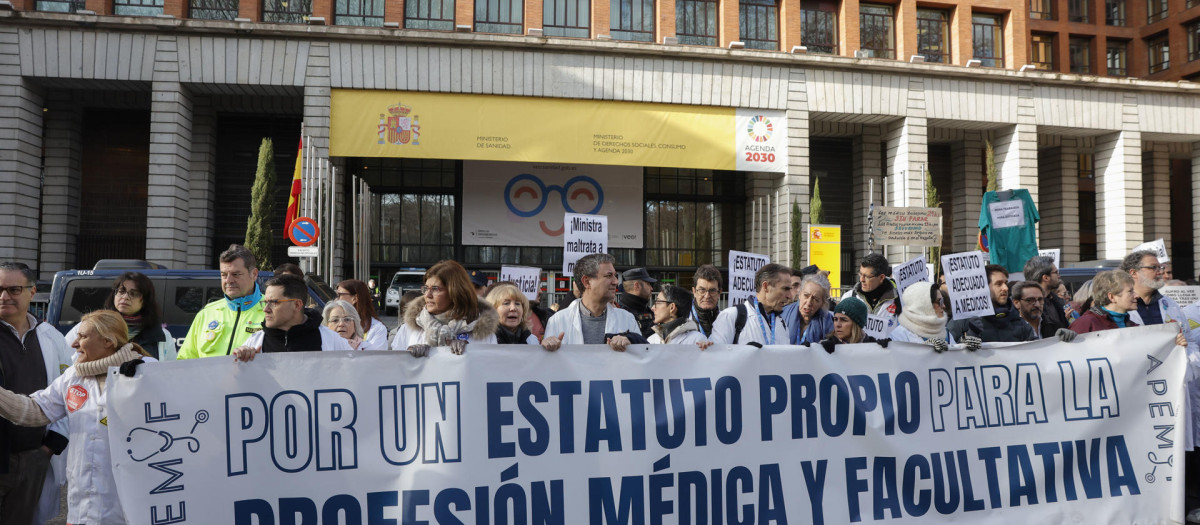 Manifestación por un estatuto propio en el marco de las dos jornadas de huelga