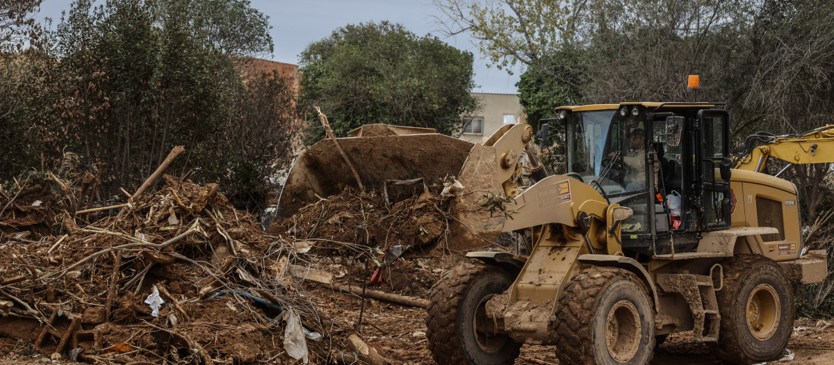 Imagen de los efectos provocados por la dana de Valencia
