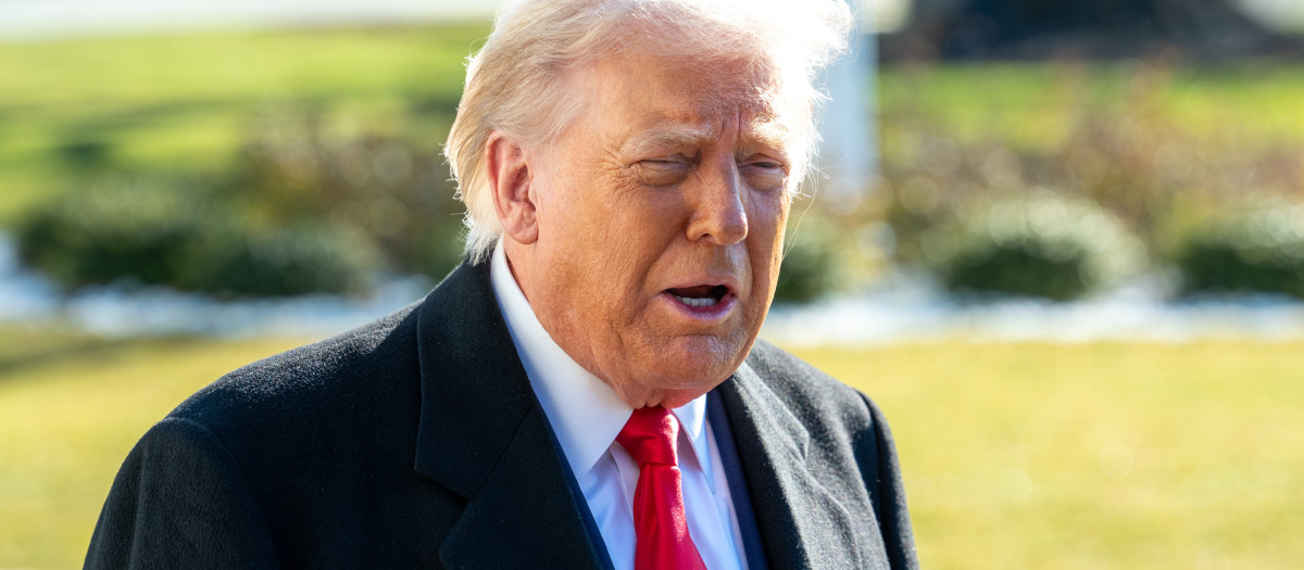 El presidente de Estados Unidos, Donald Trump