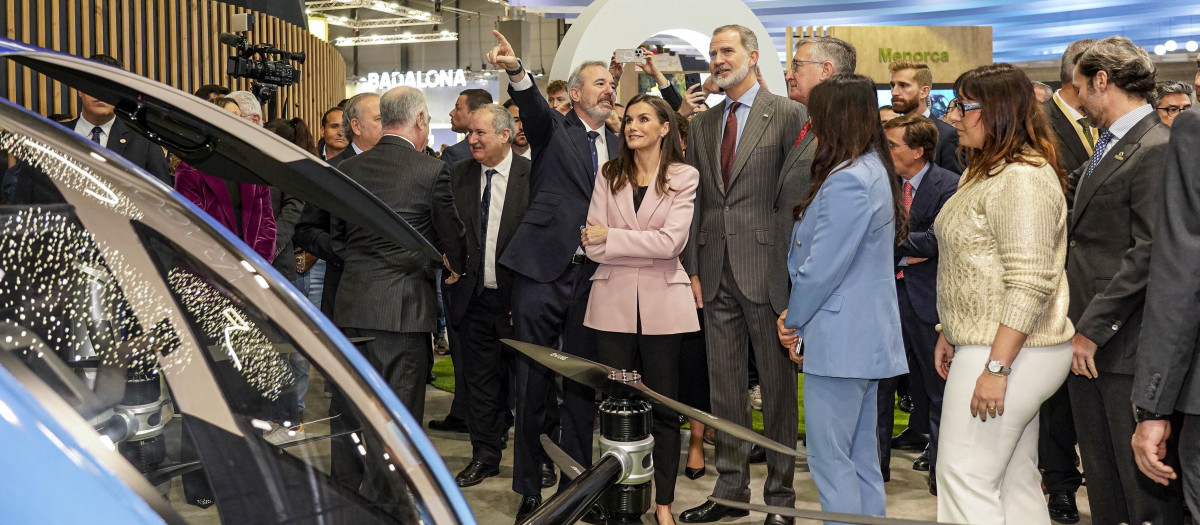 Los Reyes de España en la inauguración de FITUR 2025