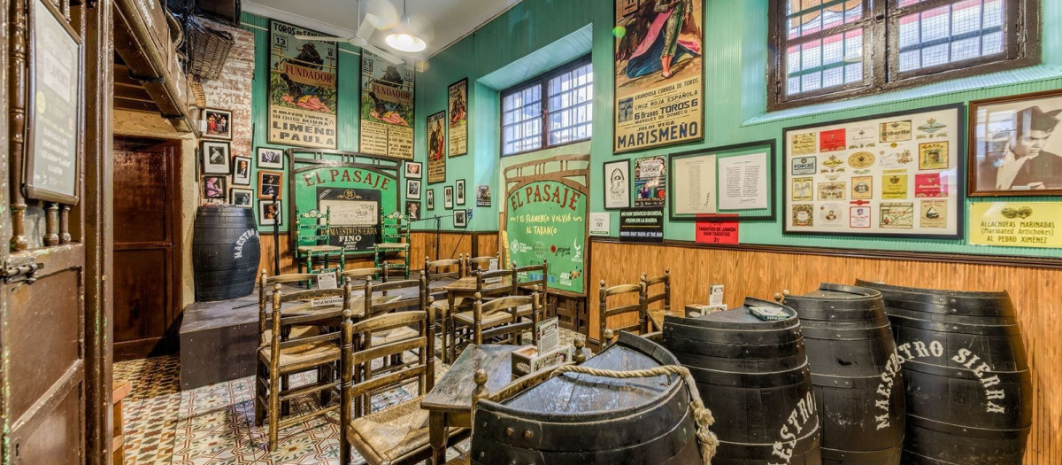Tabanco El Pasaje, un clásico en Jerez