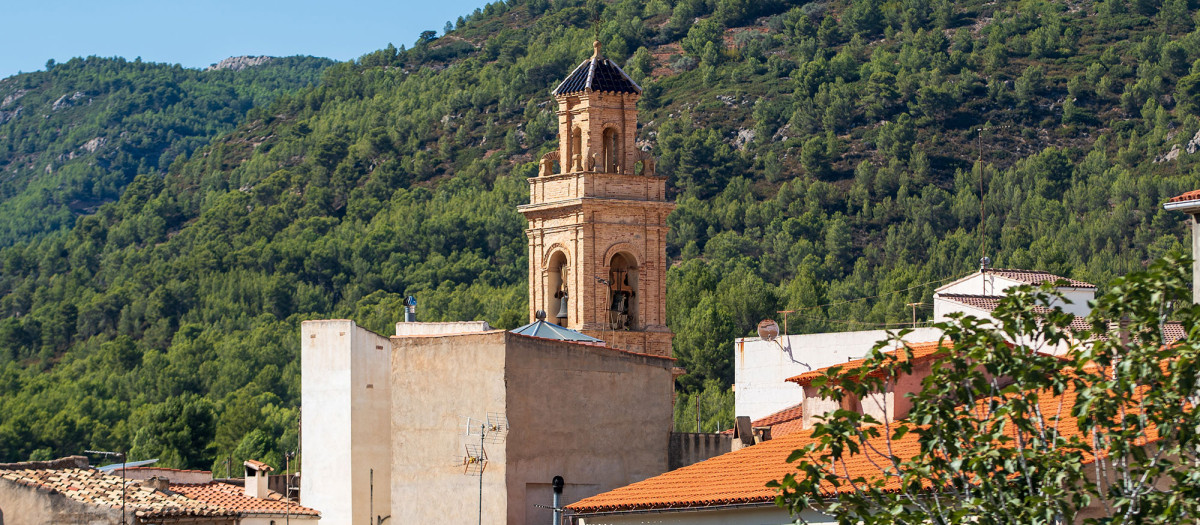 Imagen de archivo del municipio de Figueroles, donde se encuentra el molino harinero de 700 años