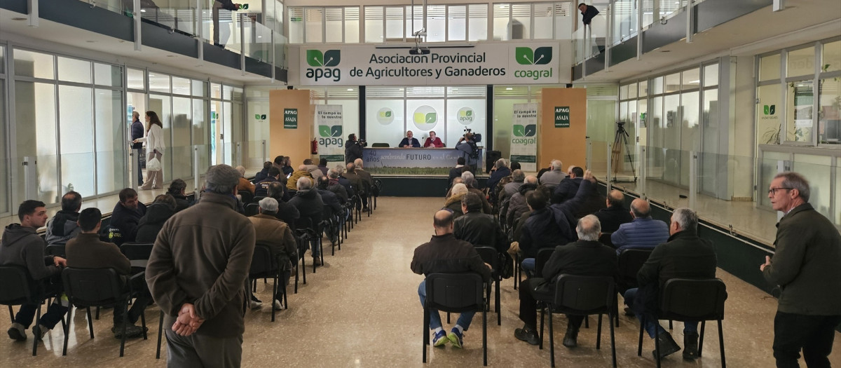 Asamblea de APAG en la lonja de la organización
