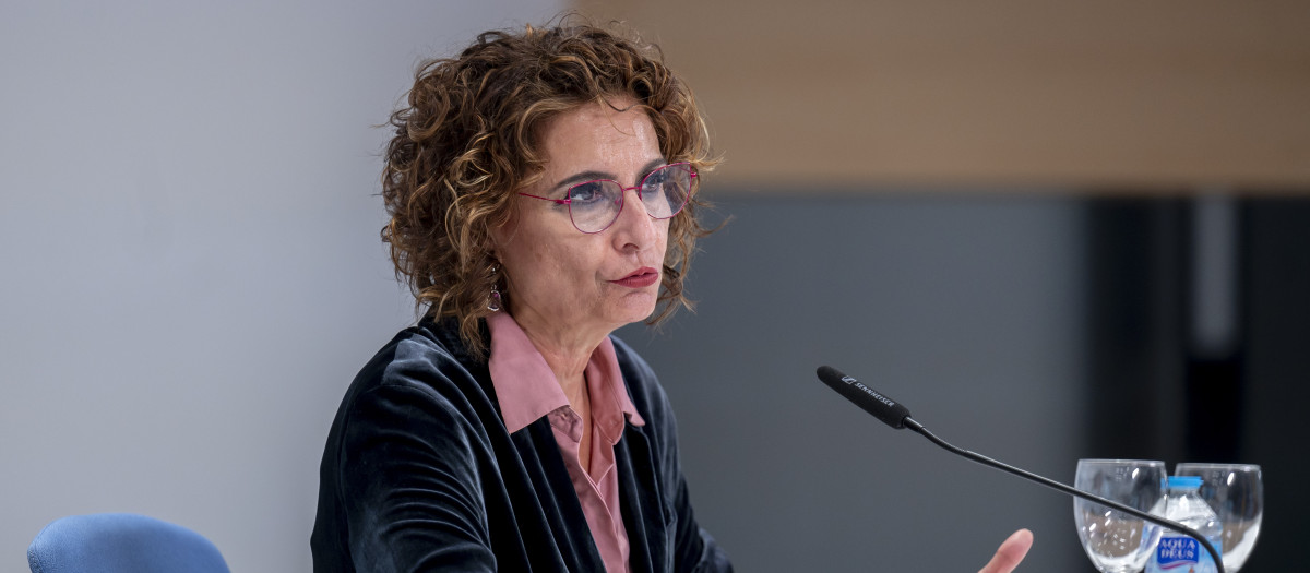 María Jesús Montero, vicepresidenta del Gobierno y ministra de Hacienda