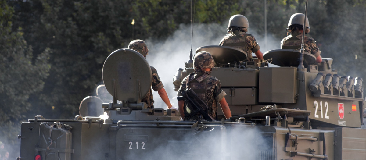 Imagen de archivo del Día de la Hispanidad