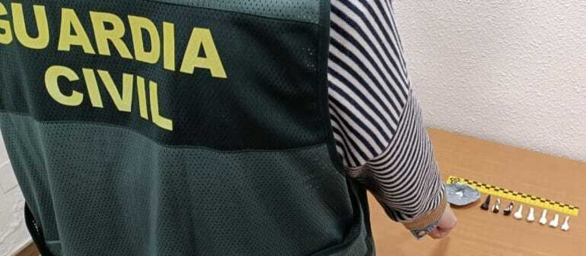 Imagen de archivo de una actuación de la Guardia Civil.