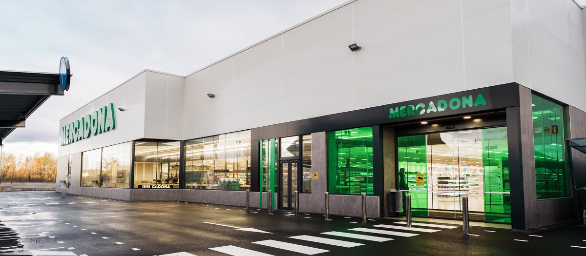 Imagen de un supermercado de Mercadona