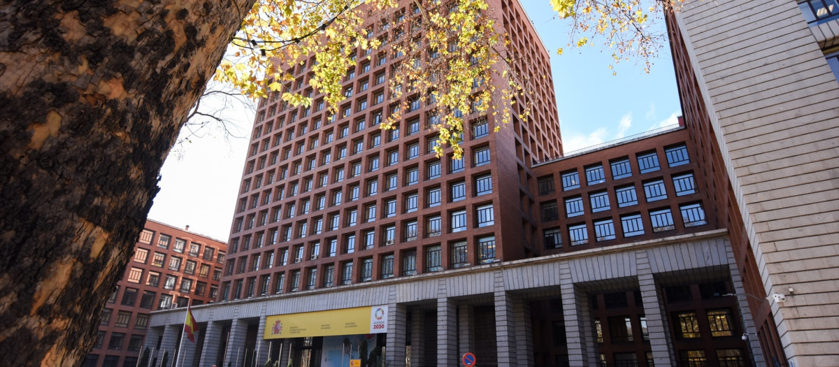 (Foto de ARCHIVO)
Fachada de la sede del Ministerio de Sanidad