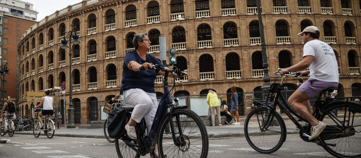 Imagen tomada en la ciudad de Valencia