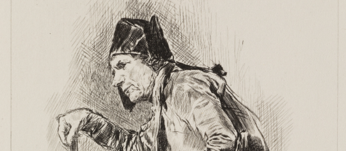 Una de las láminas de Fortuny, editadas por Seguí