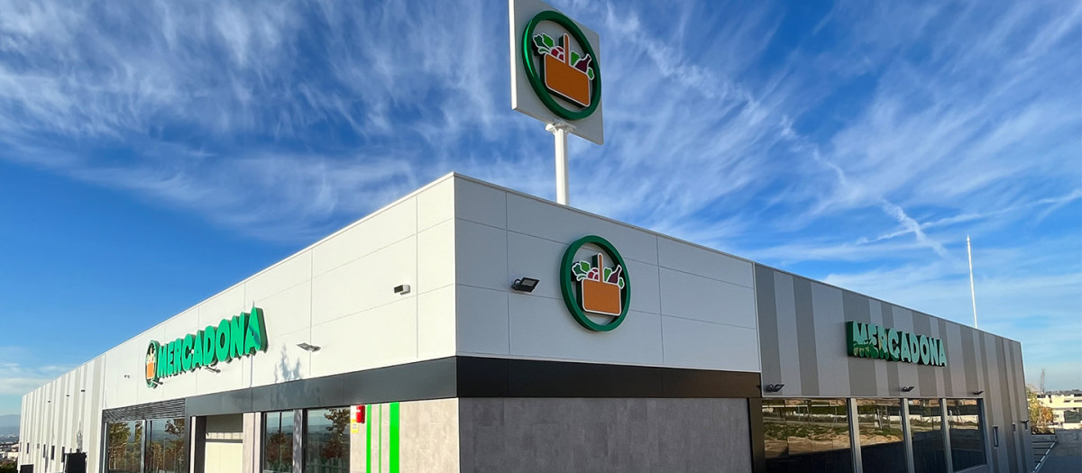 Imagen de un supermercado de Mercadona