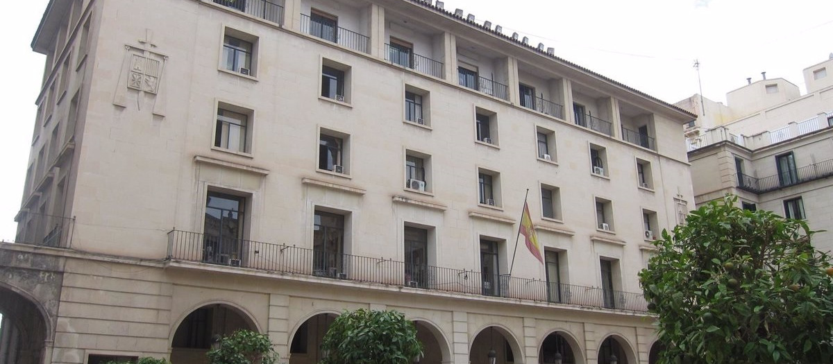Imagen de archivo de la Audiencia Provincial de Alicante