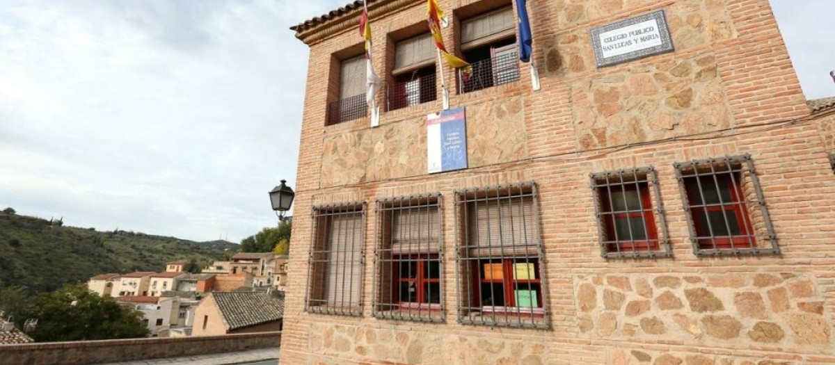 (Foto de ARCHIVO)
Fachada del Colegio San Luca y María

REMITIDA / HANDOUT por AYUNTAMIENTO DE TOLEDO
Fotografía remitida a medios de comunicación exclusivamente para ilustrar la noticia a la que hace referencia la imagen, y citando la procedencia de la imagen en la firma
23/2/2023