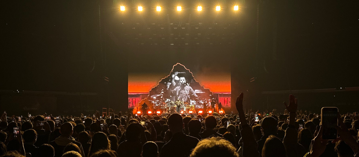 Imagen del concierto celebrado en el Roig Arena
