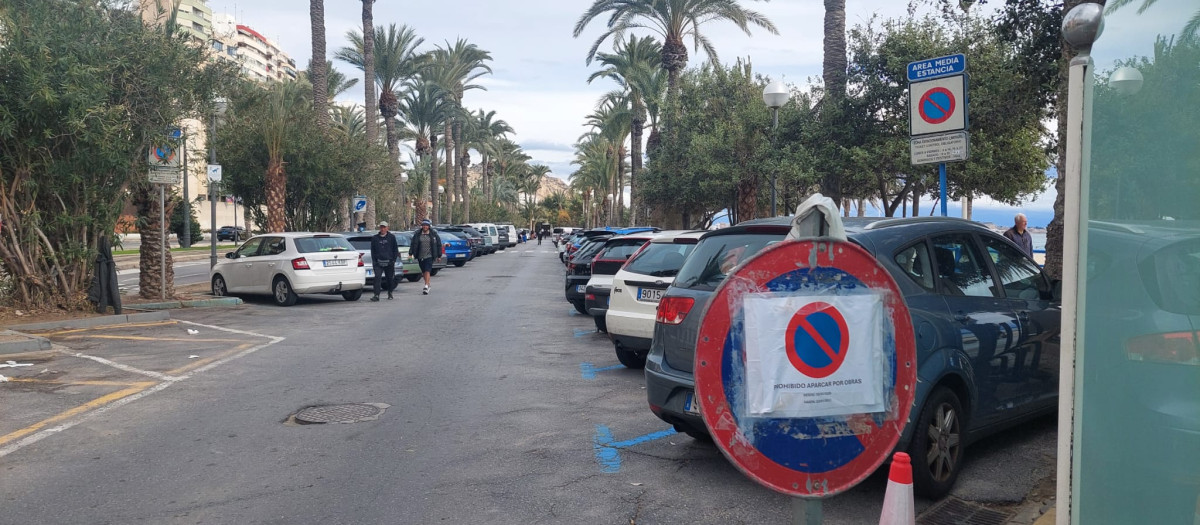 Aparcamiento Paseo de Gómiz de Alicante