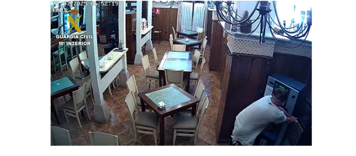 Vídeo de uno de los robos investigados en la operación 'Telealco'