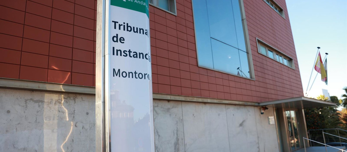 Fachada del juzgado de Montoro (Córdoba)