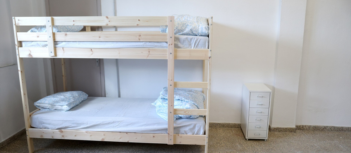 Inauguración del nuevo espacio de primera acogida del Consell de Mallorca para menores inmigrantes no acompañado el 7 de enero de 2026, en Son Tous