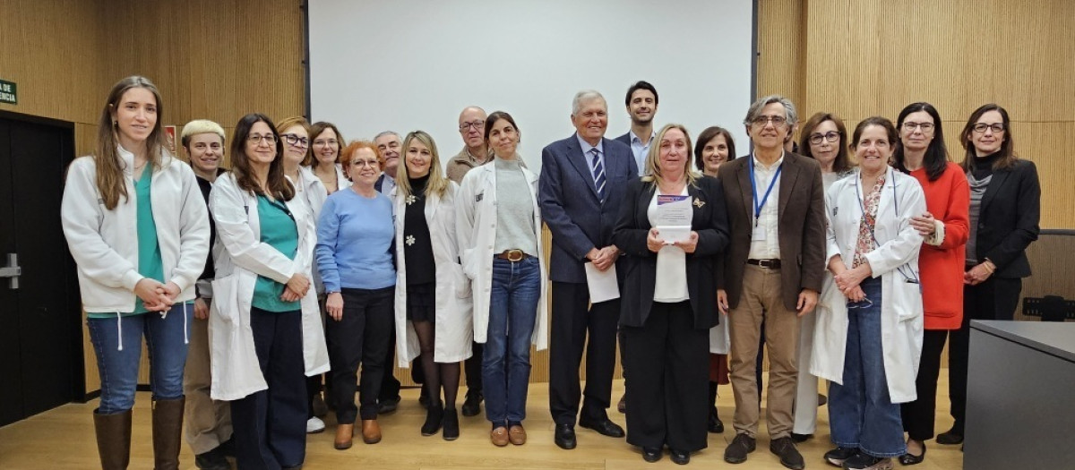 Imagen del personal del Hospital Clínico de Valencia