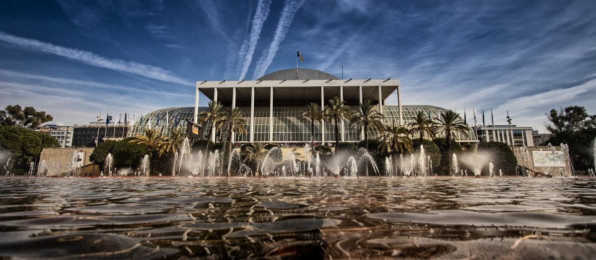 Imagen del Palau de la Música de Valencia