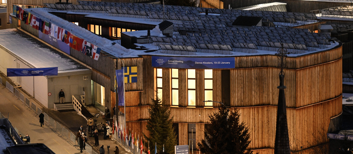 Centro de convenciones de Davos, Suiza, donde tiene lugar el Foro Económico Mundial
