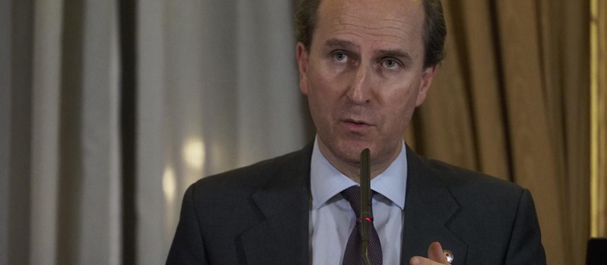 Jaime Olmedo durante las jornadas 'El Legado de España en Norteamérica'