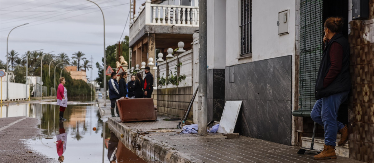 (Foto de ARCHIVO)
Varias personas trabajan tras los efectos de las lluvias en la zona del barranco en Carcaixent, a 29 de diciembre de 2025, en Carcaixent, Valencia, Comunidad Valenciana (España). Ayer se produjo el desbordamiento del barranco de Barxeta, lo que provocó las primeras inundaciones en la zona. Según la Agència Valenciana de Meteorologia, en Carcaixent se acumularon alrededor de 191 litros por metro cuadrado, concentrados sobre todo en las últimas horas de lluvia intensa.

Rober Solsona / Europa Press
29 DICIEMBRE 2025;LLUVIAS;DESASTRE;VALENCIA;DESBORDAMIENTO
29/12/2025