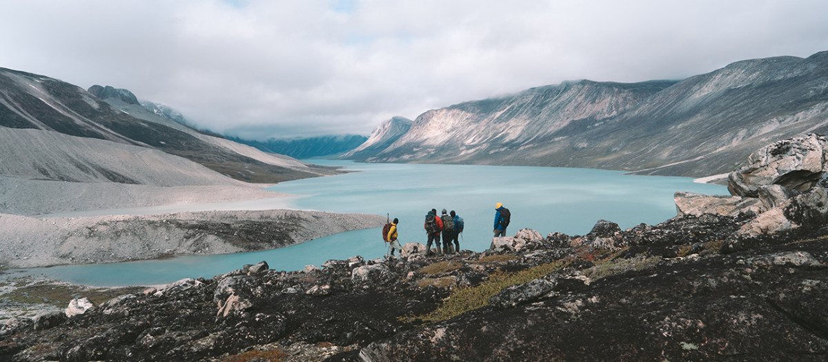 Imagen del oeste de Groenlandia en el marco de la campaña del proyecto NEOGREEN