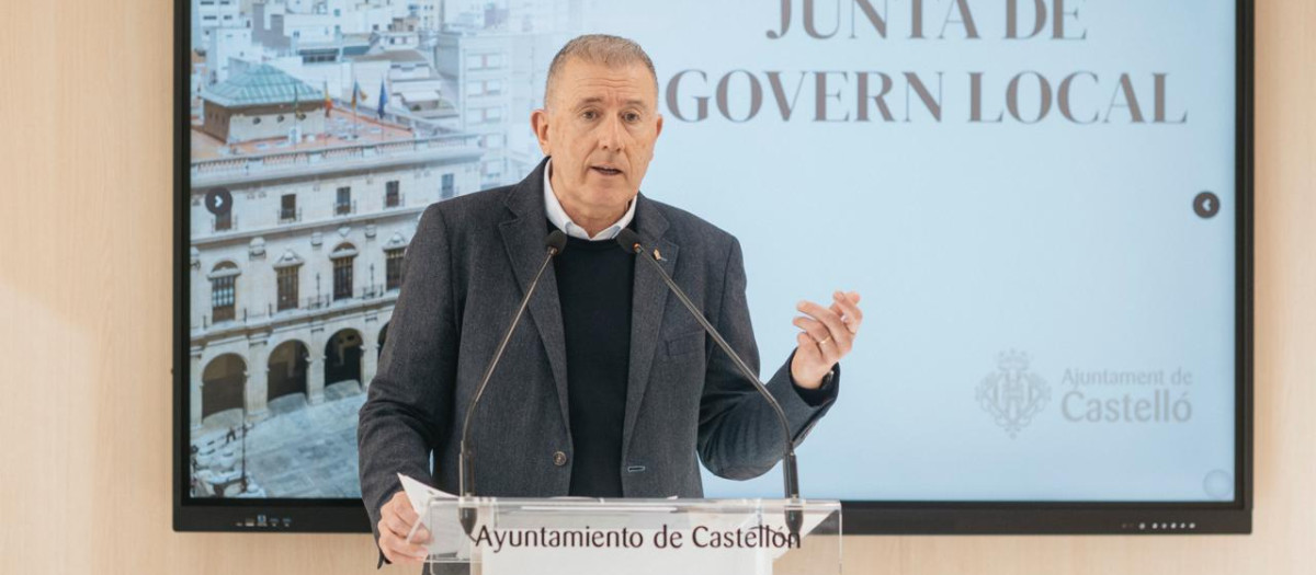 El concejal portavoz del equipo de gobierno Vicent Sales