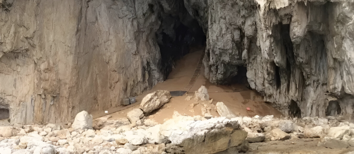 Cueva de Vanguard, en Gibraltar