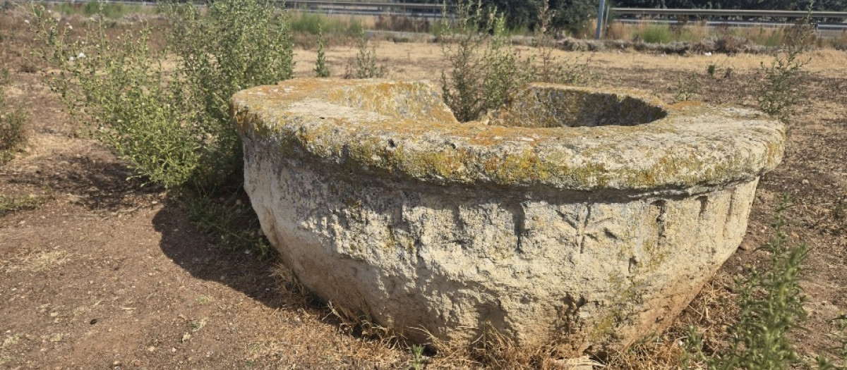 La pila bautismal de San Pedro de Latarce