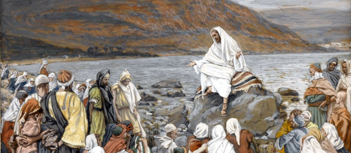 'Jesús enseña a la gente junto al mar', de James Tissot