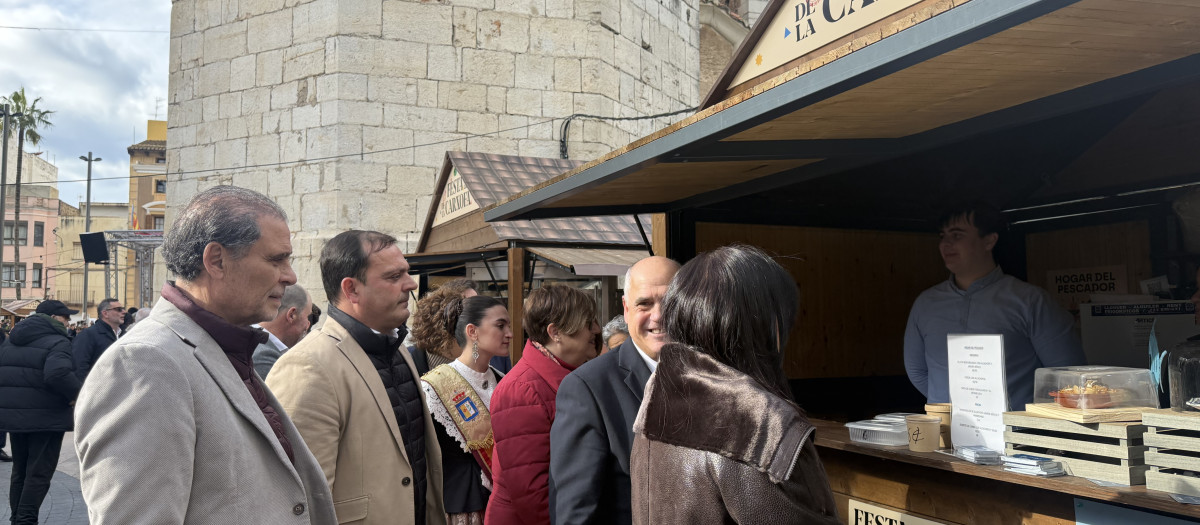 Imagen del mercado Gastronómico de la Fiesta de la Alcachofa de Benicarló