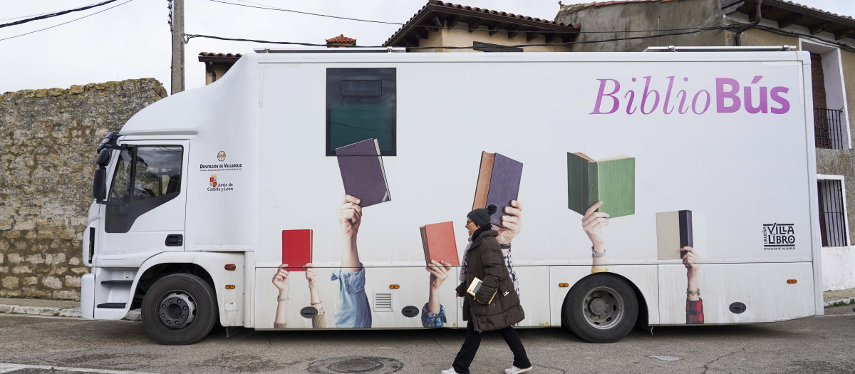 Servicio de bibliobús en Valladolid