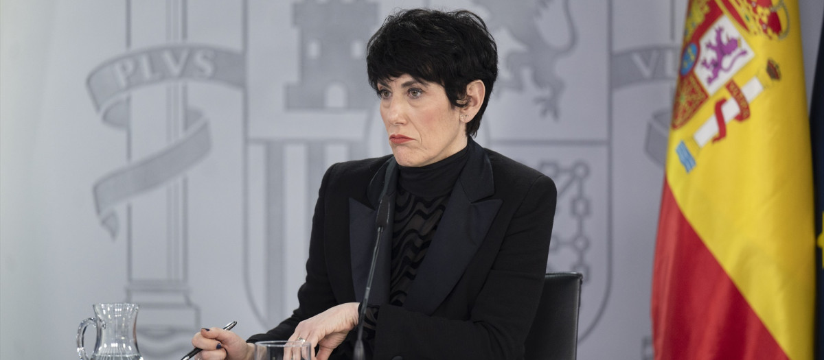 La ministra de Inclusión Seguridad Social y Migracioneas y Portavoz del Gobierno, Elma Saiz