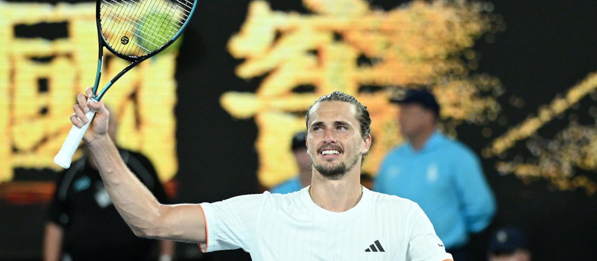 Alexander Zverev se metió en semifinales del Open de Australia