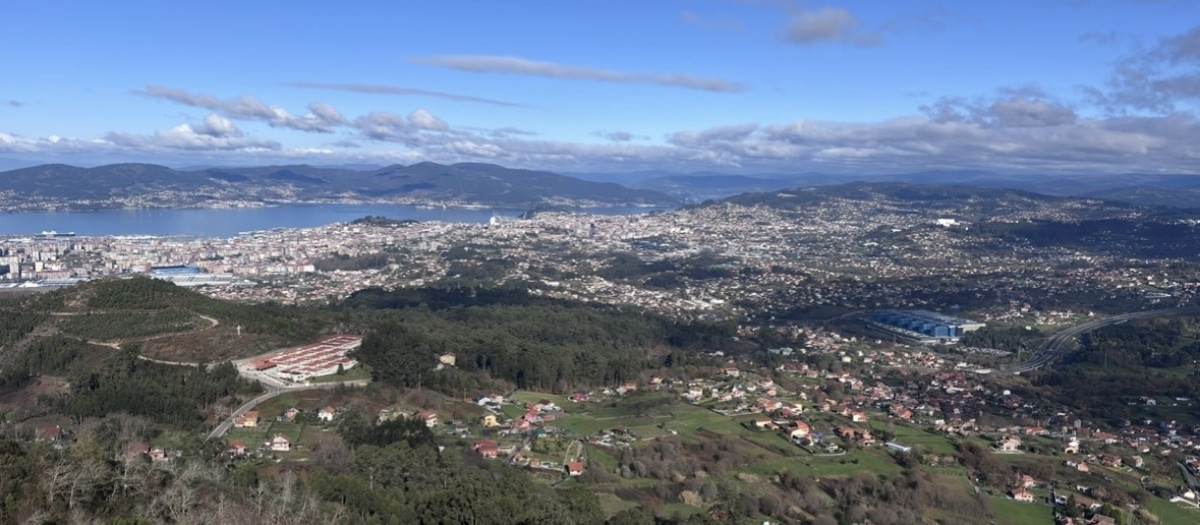 Panorámica de Vigo