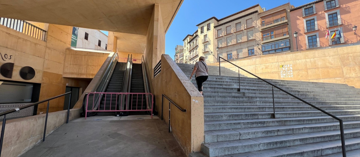 Escaleras del miradero