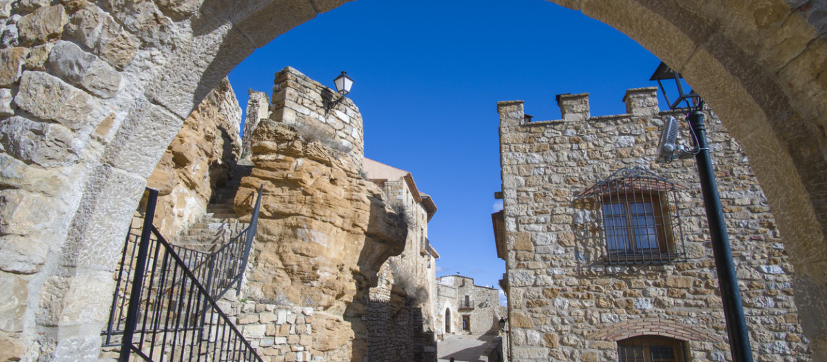 Puerta de entrada al casco histórico de Culla