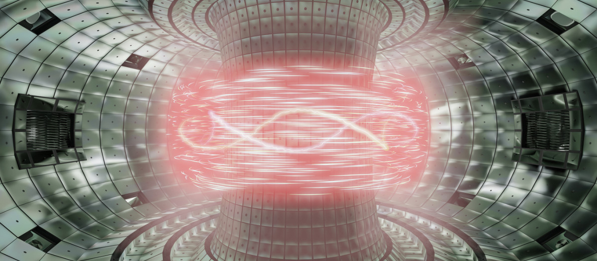 Tokamak con fusión nuclear sostenida