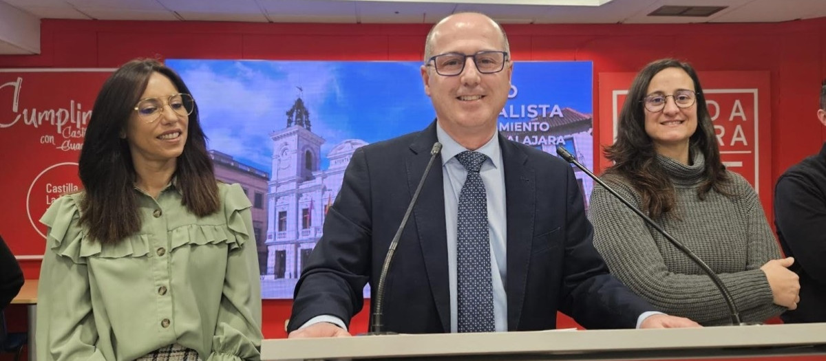 El secretario general del PSOE en Guadalajara y exalcalde de la ciudad, Alberto Rojo