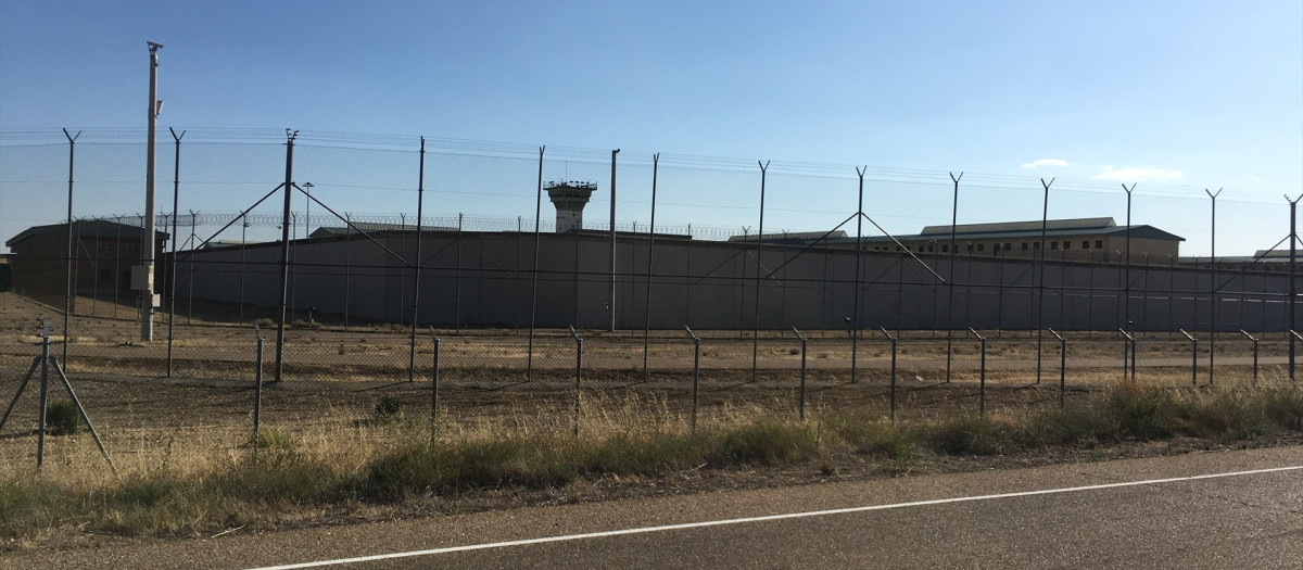 Imagen de archivo de la cárcel de Dueñas, en Palencia