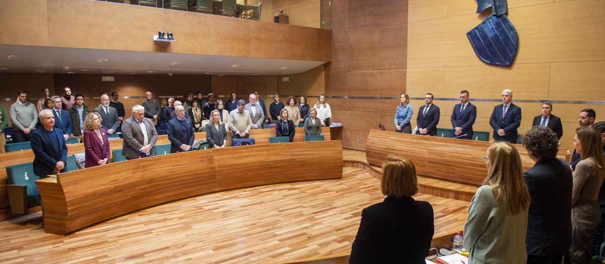 Imagen del pleno de la Diputación de Valencia