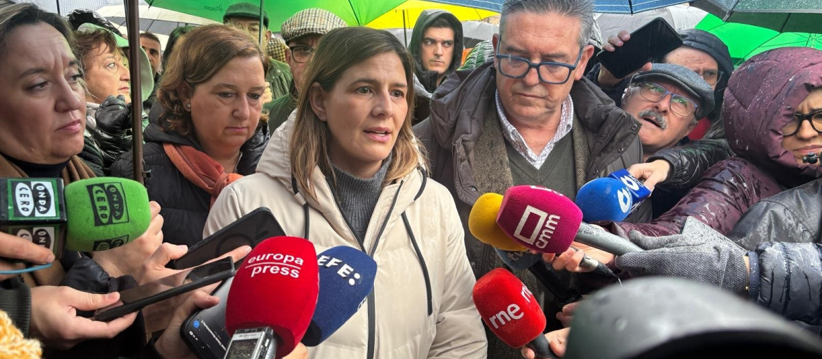 La secretaria regional del PP, Carolina Agudo