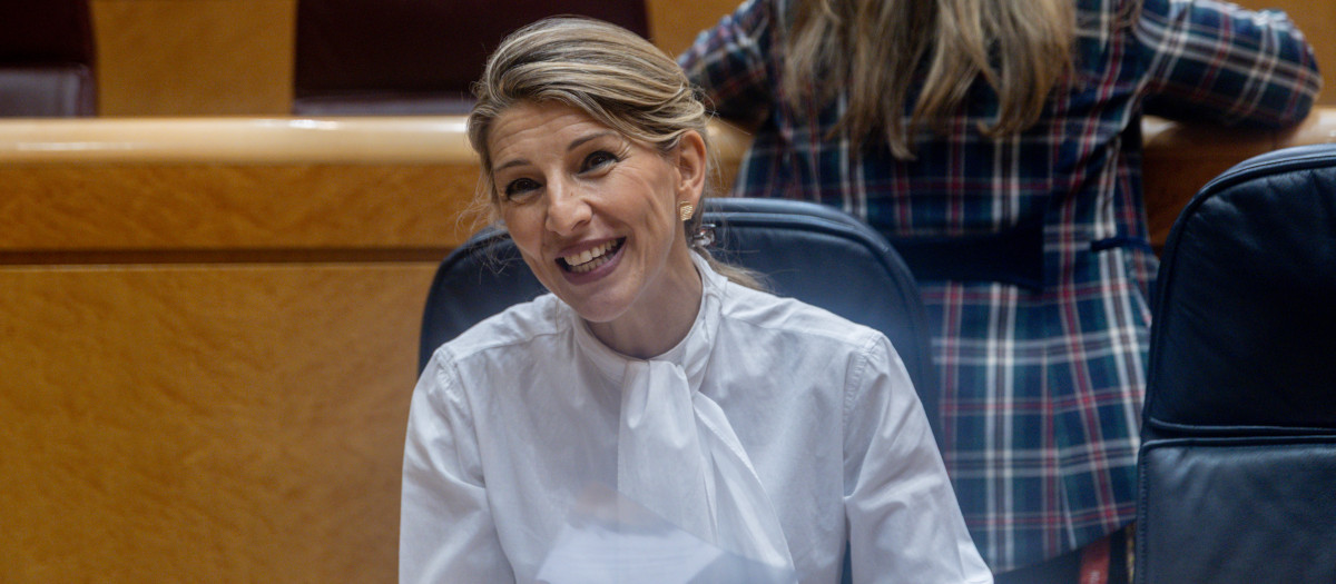 La vicepresidenta segunda y ministra de Trabajo y Economía Social, Yolanda Díaz