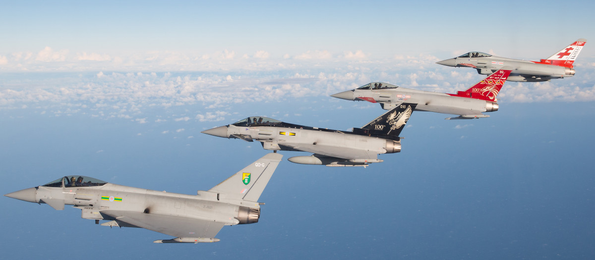 El Eurofighter cumple un millón de horas de vuelo protegiendo a más de mil millones de personas