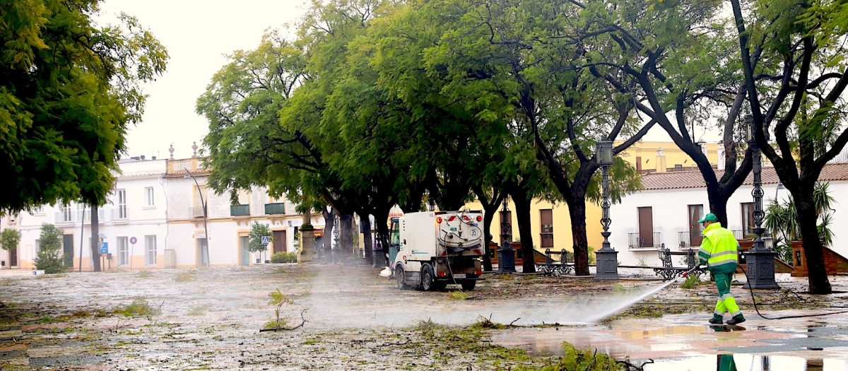 El Ayuntamiento de Jerez pedirá al Gobierno la declaración de zona catastrófica

REMITIDA / HANDOUT por AYUNTAMIENTO DE JEREZ
Fotografía remitida a medios de comunicación exclusivamente para ilustrar la noticia a la que hace referencia la imagen, y citando la procedencia de la imagen en la firma
29/1/2026